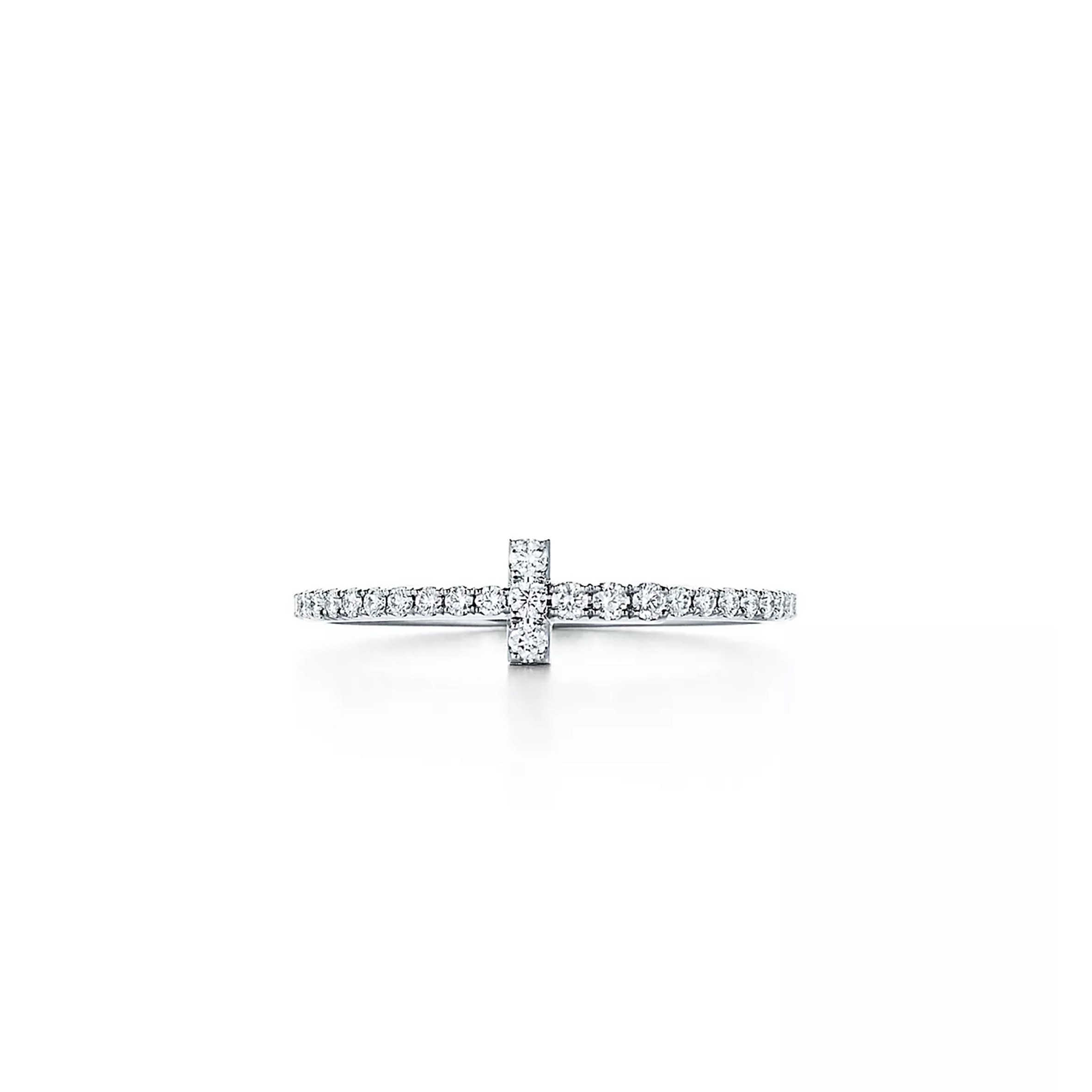 TIFFANY T DIAMOND WIRE BAND RING 60148891 TIFFANY T DIAMOND WIRE BAND RING 60148891